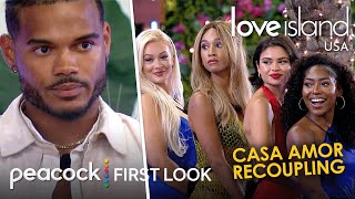 First Look The Casa Amor Recoupling Sends Shockwaves Through the Villa  Love Island USA on Peacock [upl. by Fulbert]