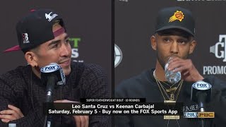 BIZARRE REVELATION AS KEENAN CARBAJALS UNCLE BETS AGAINST HIM IN FIGHT WITH LEO SANTA CRUZ [upl. by Rehpotsihc]