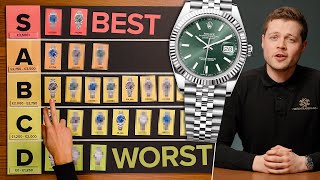 Rolex Datejust 41 Buyers Guide Steel  Dials Ranked Worst to Best [upl. by Katlaps]