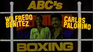 Wilfredo Benitez vs Carlos Palomino 1979 ABC 1080p 60fps [upl. by Ami]