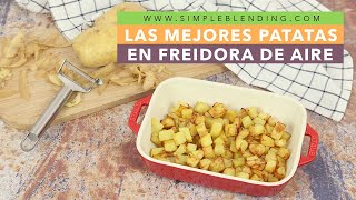 LAS MEJORES PATATAS EN FREIDORA DE AIRE  Patatas fritas en freidora de aire  Receta baja en grasas [upl. by Assilana]