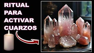 Cuarzos  como limpiarlos y activarlos  Esoterismo Ayuda Espiritual [upl. by Udall649]