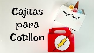 Cajitas para Cotillón a la medida NO APTO PARA EXPERTOS [upl. by Ahselef475]