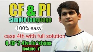 cf and pi in Hindi  cf and pi method  cf and pi problem  cf and pi differential Equation  cf pi [upl. by Fidele418]