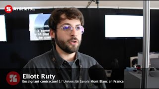 Eliott Ruty enseignant contractuel à l’Université Savoie Mont Blanc en France au festival Tifawt [upl. by Shelagh]