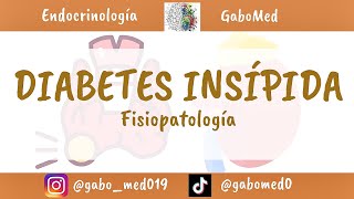 Diabetes Insípida 1  Fisiopatología [upl. by Ennire]