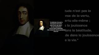 Les Meilleurs Citations philosophiques de Baruch Spinoza citations motivation inspiration [upl. by Anait]