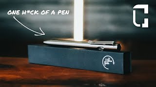 Bolt Action Pen From Tactile Turn  2 Min EDC Review ​ [upl. by Notsuh]