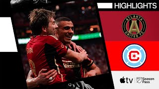 Atlanta United vs Chicago Fire FC  Full Match Highlights  March 31 2024 [upl. by Enitsirc]