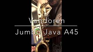 Mouthpiece test  Vandoren Jumbo Java A45 vs Beechler Bellite 8 [upl. by Dmitri]