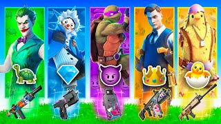 The RANDOM EMOJI BOSS Challenge in Fortnite [upl. by Swart]