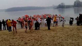 Nieuwjaarsduik Bussloo 2009 [upl. by Esirtal18]