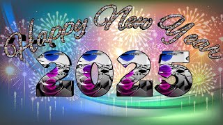 happy new year 2025 HD video [upl. by Anerys]