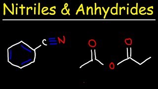 Naming Acid Anhydrides and Nitriles  IUPAC Nomenclature [upl. by Yahs636]