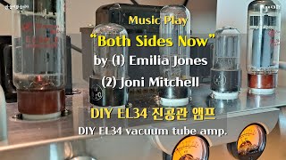 quotBoth sides nowquot by 1Emilia Jones and 2Joni Mitchell Music Play with EL34 tube amp [upl. by Annot]