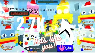 Pet Simulator Roblox games are playing [upl. by Browne]