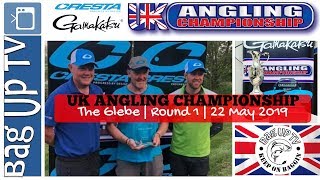 UK Angling Championship 2019  Round 1  The Glebe  Mallory Park  BagUpTV  LIVE Match Fishing [upl. by Elleinad696]