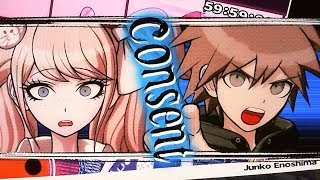 Dangan Academy  Junko Enoshima Trigger Happy Heart Event Danganronpa [upl. by Ottavia]