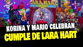 KORINA RIVADENEIRA CELEBRÓ EL CUMPLEÑAOS DE SU HIJA LARA CON GRAN FIESTA [upl. by Jezebel325]