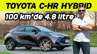 Toyota CHR Hybrid Test Sürüşü  100 kmde 48 litre yakıyor [upl. by Hannej]