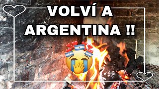 El REENCUENTRO más EMOTIVO de mi vida  Volver a Argentina después de 3 años  Pame Otero [upl. by Hanah200]