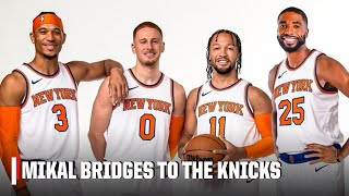 Bobby Marks FULL REACTION to Mikal Bridges being traded to the New York Knicks  NBA on ESPN [upl. by Lightman201]