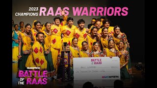 Battle of the Raas 2023  Waterloo Raas Warriors  1ST PLACE WINNER [upl. by Mahtal558]