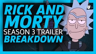 Rick and Morty Season 3 Trailer Breakdown [upl. by Ailero]