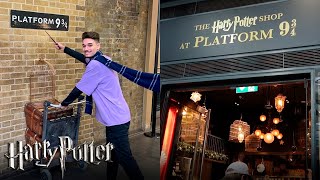 FUI NA PLATAFORMA 9 34 DO HARRY POTTER EM LONDRES  EU EM LONDRES 2 [upl. by Newkirk]