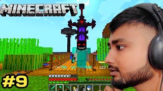 I BUILD NETHER SWORD PORTAL IN MINECRAFT  GAMEPLAY 9 AnshuBisht minecraft [upl. by Anilet450]