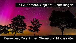 Abenteuer Naturfotografie  Teil 2 Kamera Objektiv Einstellungen [upl. by Aiksas]