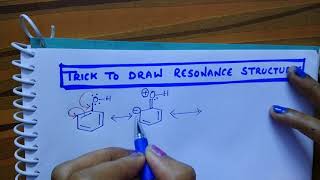 Trick to draw Resonance structures [upl. by Gerbold873]