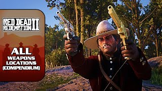 RDR2 100 Walkthrough  All Weapons Locations Compendium [upl. by Ahsinroc]