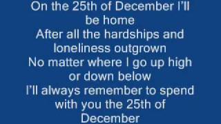 The 25th of December  Original Song [upl. by Ahsoek]