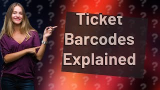 Why does my Ticketmaster ticket not have a barcode [upl. by Arther]