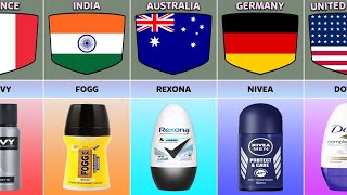 Deodorant From Different Countries [upl. by Liddle]