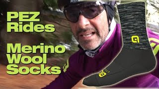 Riding ALÉ BIKEWEAR Merino Wool Socks [upl. by Perrie324]