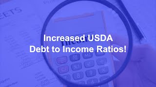 Part 2 – USDA Income Guidelines 2024 USDA Debt to Income Ratios are Increasing [upl. by Nomrac]