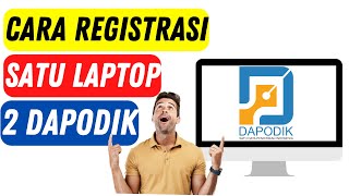 Cara Menggunakan 2 Dapodik Di 1 Laptop  Dapodik 2023 [upl. by Assetnoc288]