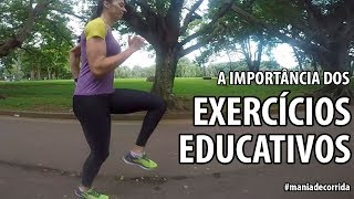 Exercícios Educativos para Corrida  mania42k [upl. by Fang]