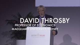 ICOM Milano 2016 David Throsbys keynote speech July 6 2016 [upl. by Hankins]