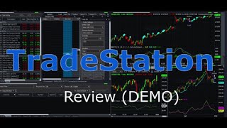 TradeStation Brokerage Review Demo [upl. by Natalee]