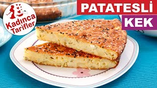 Patatesli Kek Nasıl Yapılır  Patatesli Kek Tarifi  Kolay Kek Tarifleri  Kadınca Tarifler [upl. by Suryt]