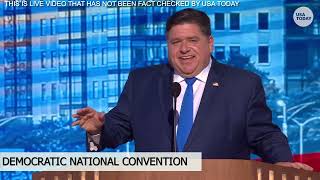 JB Pritzker 2024 DNC full speech mocks Donald Trumps wealth Take it from an actual billionaire [upl. by Ahsoem]