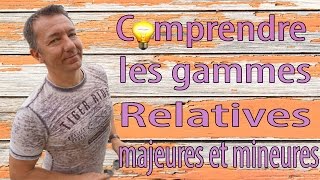 Comprendre les gammes relatives mineures et majeures [upl. by Onaireves]