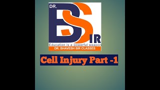 Cell injury part 1 General Pathology  Pathology  DrBhavesh Sir Classes [upl. by Lezah]