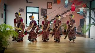 Nuakhai  Odiya Parba  Sambalpuri Folk Dance  Gunjan [upl. by Llemej]