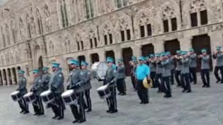 Rathcoole Protestant Boys FB Playing at the Cloth Hall Ypres 2024 [upl. by Odine]