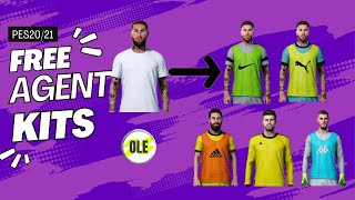 FREE AGENT KITS SEASON 2023  2024 NEW MOD amp Tutorials [upl. by Tanberg687]