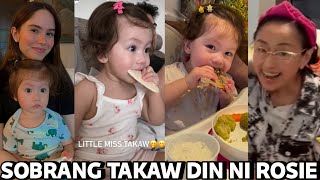 REAKSYON ni Lola Vilma Santos NaSHOCK ng May NAPANSIN sa Pagiging MATAKAW ng Apo nasi Baby Peanut 🥜 [upl. by Ameline]